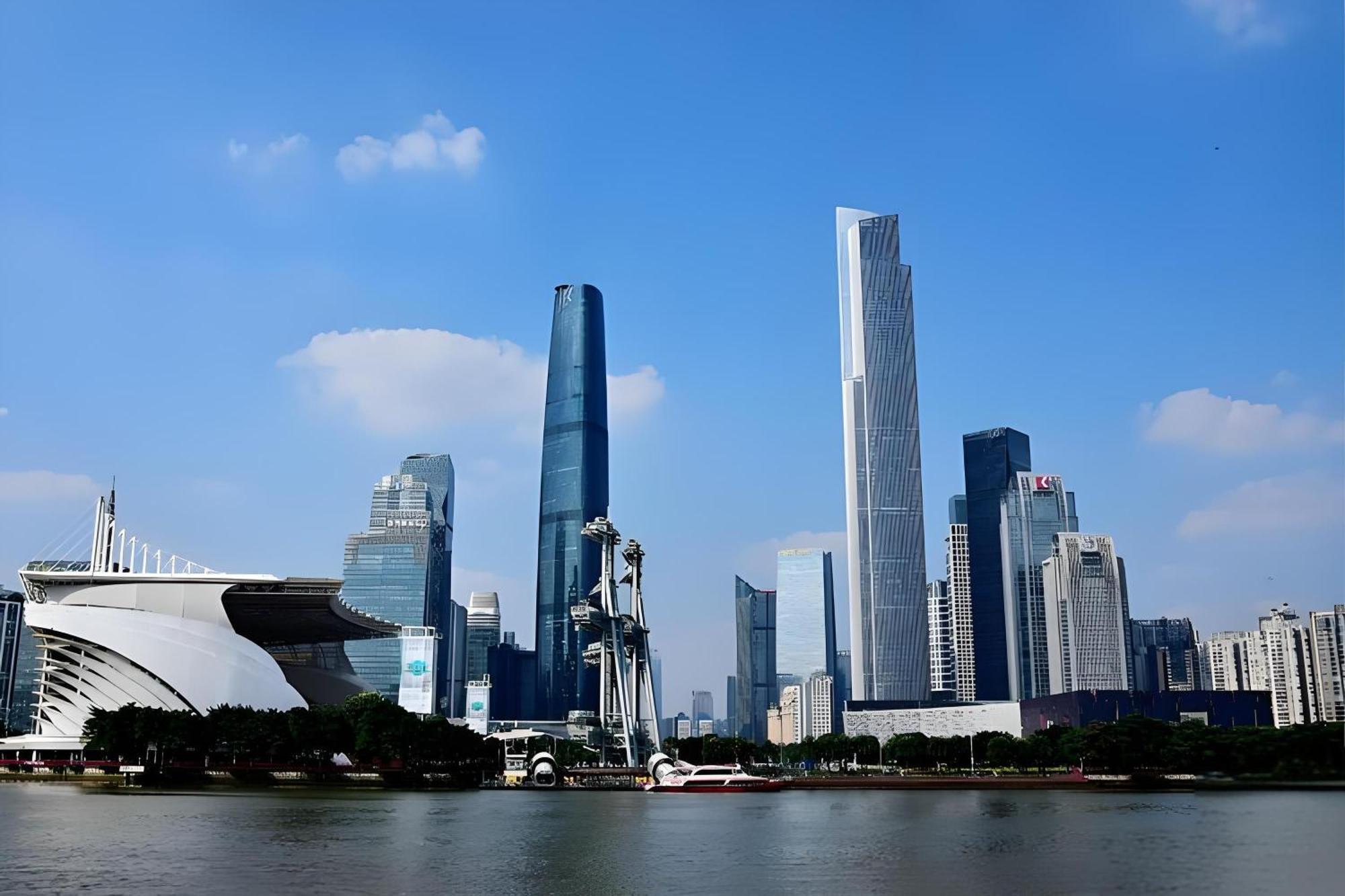 Waifiden Guangzhou Grand View Golden Palace Apartment - Free Shuttle Bus During The Canton Fair Zewnętrze zdjęcie